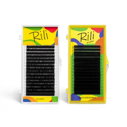 RILI Black Lashes 16 Lines Mix Sizes - Image 4
