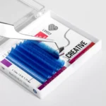 LOVELY Colored Eyelash Extension 6 Rows Model "Blue" Color BLUE - Image 2