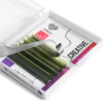LOVELY Colored Eyelash Extension 6 Rows – Model “Ombre Green” - Image 2