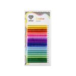 LOVELY Colored Eyelash Extension 20 Rows – Model “Salute”