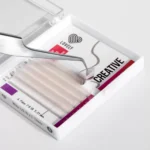 LOVELY Colored Eyelash Extension 6 Rows Model "White" - Image 2