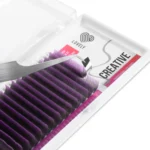 LOVELY Colored Eyelash Extension 20 Rows – Model “Ombre Purple” - Image 2