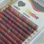 LOVELY Colored Eyelash Extension 20 Rows Model "Multi" Series 2 MIX - Image 2