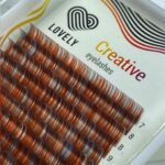 LOVELY Colored Eyelash Extension 20 Rows Model "Multi" Series 6 MIX - Image 2