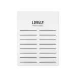 LOVELY Eyelash Eye Pads Model "Standard"