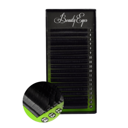 BEAUTY EYES Black Lashes 18 Lines Mix Sizes - Image 3