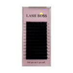 Lash Boss Black Eyelash Extension 12 Rows MIX Size
