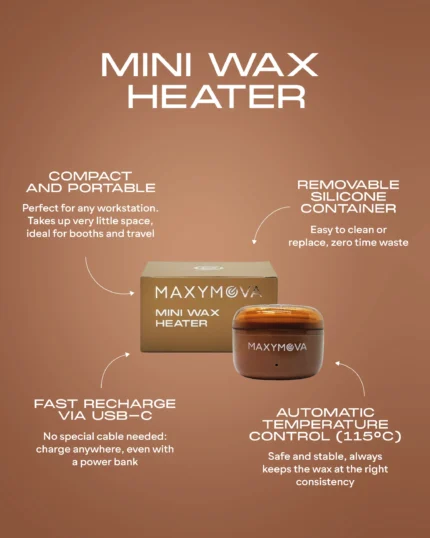 MAXYMOVA Mini Wax Heater 8g - Image 6
