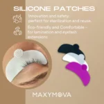 MAXYMOVA Silicone Under-Eye Pads – Hypoallergenic Model - Image 3