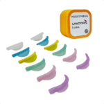 MAXYMOVA Unicorn Glitter Silicone Shields CURL – Silicone Lash Curlers Set