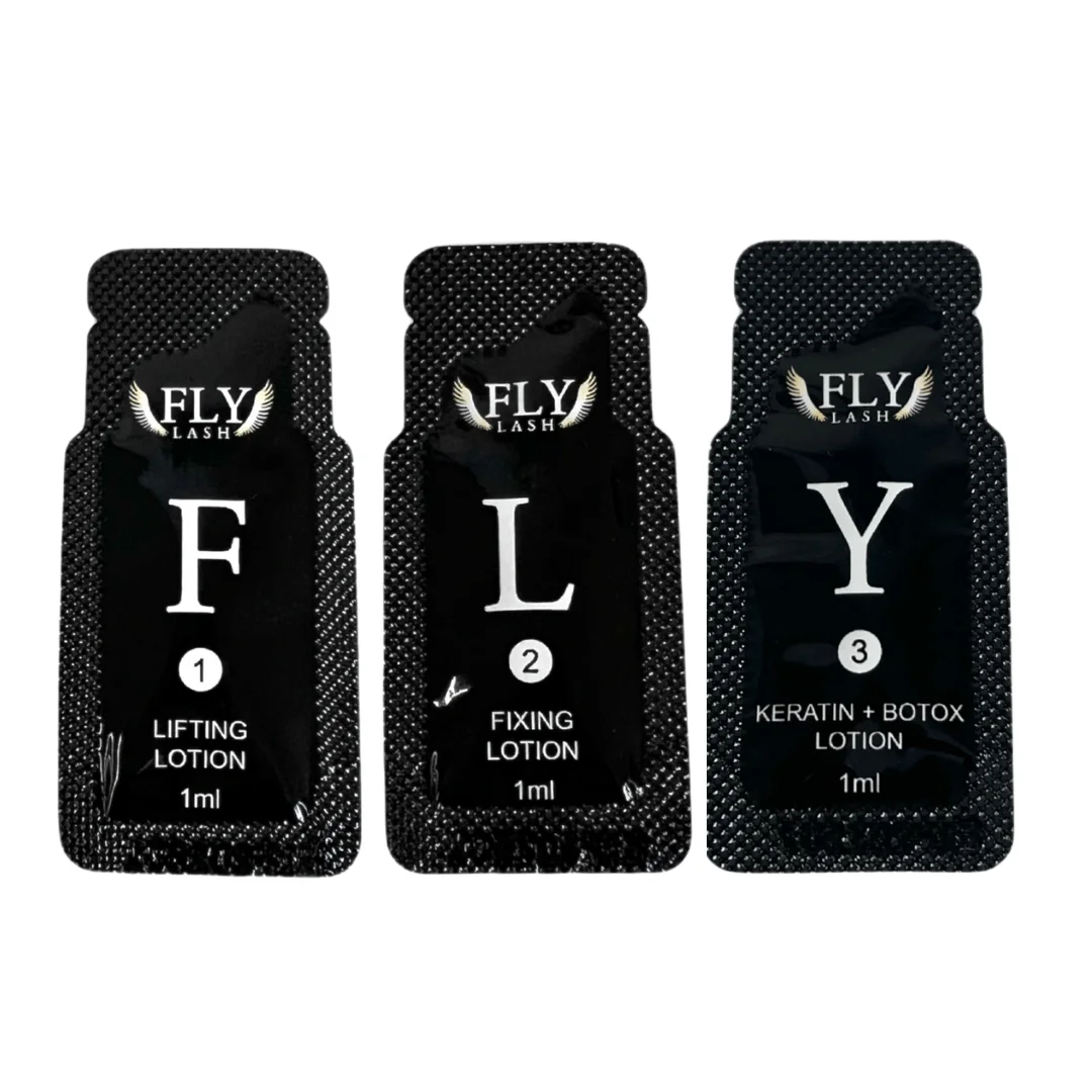 FLYLASH SASHEI123-1 - 250KB FLYLASH Sachet Lash Lift No. 1-2-3 1ml - Image 1
