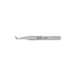 RILI Eyelash Extension Tweezer Model “G65” – Silver Color