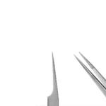 RILI Eyelash Extension Tweezer Model “I” – Silver Color - Image 2