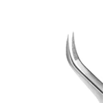 RILI Eyelash Extension Tweezer Model “S” – Silver Color - Image 2