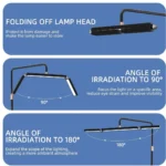 FLYLASH Robotic Lamp for Salon 40W - Image 4