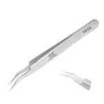 VETUS Eyelash Extension Tweezer Model "5B-SA" Color SILVER - Image 2