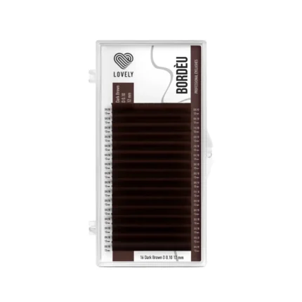 LOVELY Bordeu Dark Brown Lashes