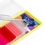 RILI Shake Coral Colored Eyelashes - Image 2