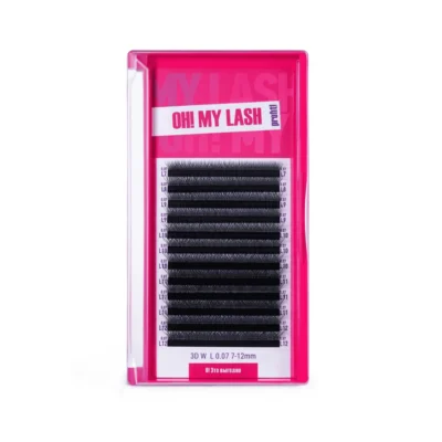 OH MY LASH 3D-W Black Lashes Mix Size - 250KB