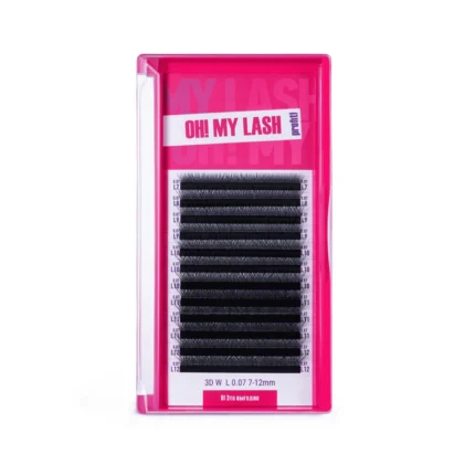 OH MY LASH 3D-W Black Lashes Mix Size - 250KB