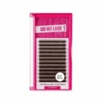OH MY LASH 3D-W Brown Lashes Mix Size