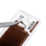 LOVELY Brown Lashes Valencia 16 Lines Mix Sizes - Image 2